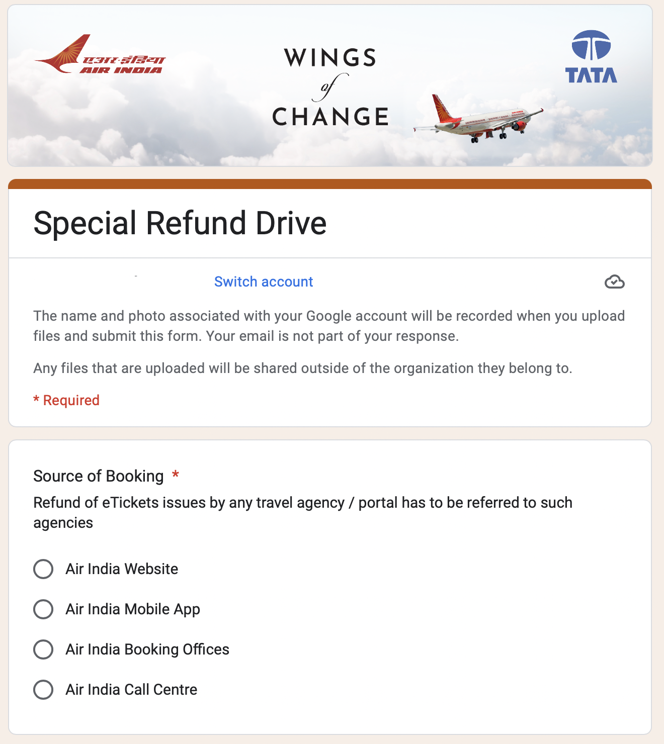 Air India Launches Special Refund Drive Live From A Lounge