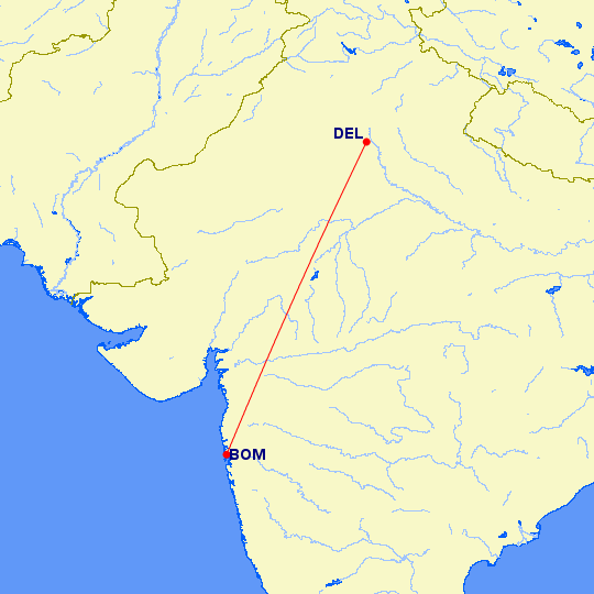 A Business Trip to Delhi in Jet Airways BOM DEL BOM Live from