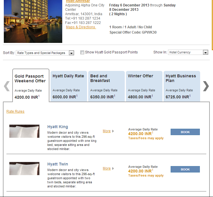 Hyatt Hotels offering 30% off on weekend stays &amp; dining at all Indian ...