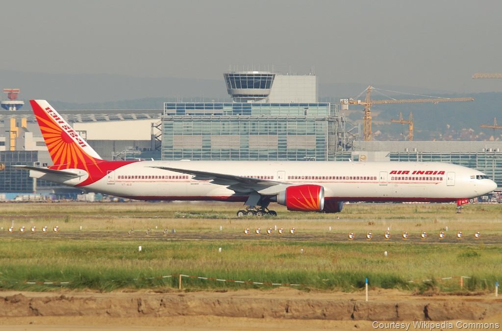 a large airplane on a runway