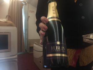 Air India Business Class Champagne H Blin Brut