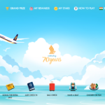Singapore Airlines 70 years giveaway