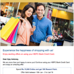 HDFC Bank Offers