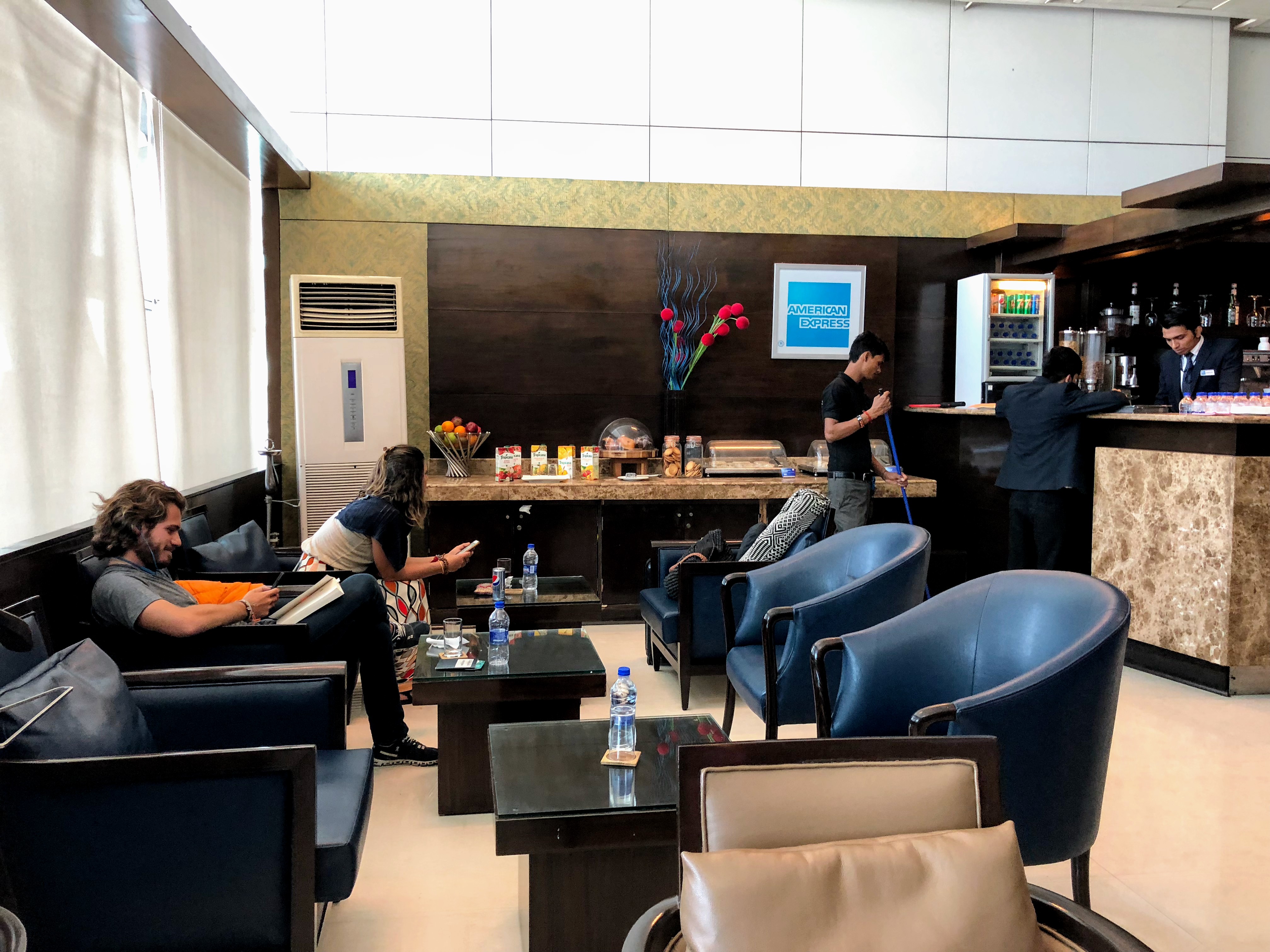 Lounge Review: American Express Lounge, New Delhi Airport Terminal 3 - Live  from a Lounge