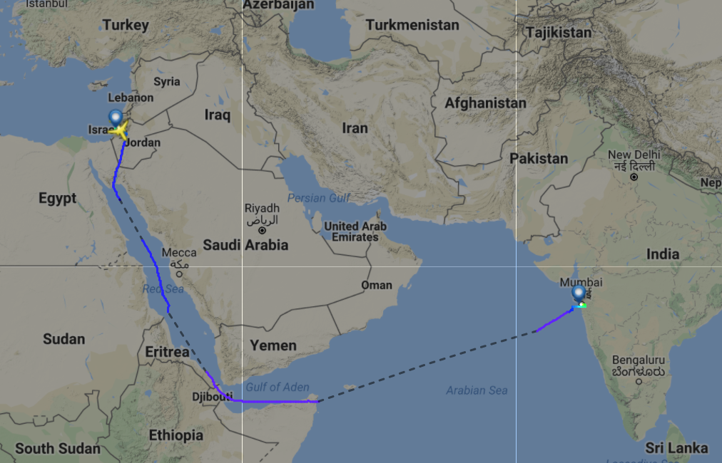 Distance Between India To Saudi Arabia El Al Saudi Arabia - Live From A Lounge