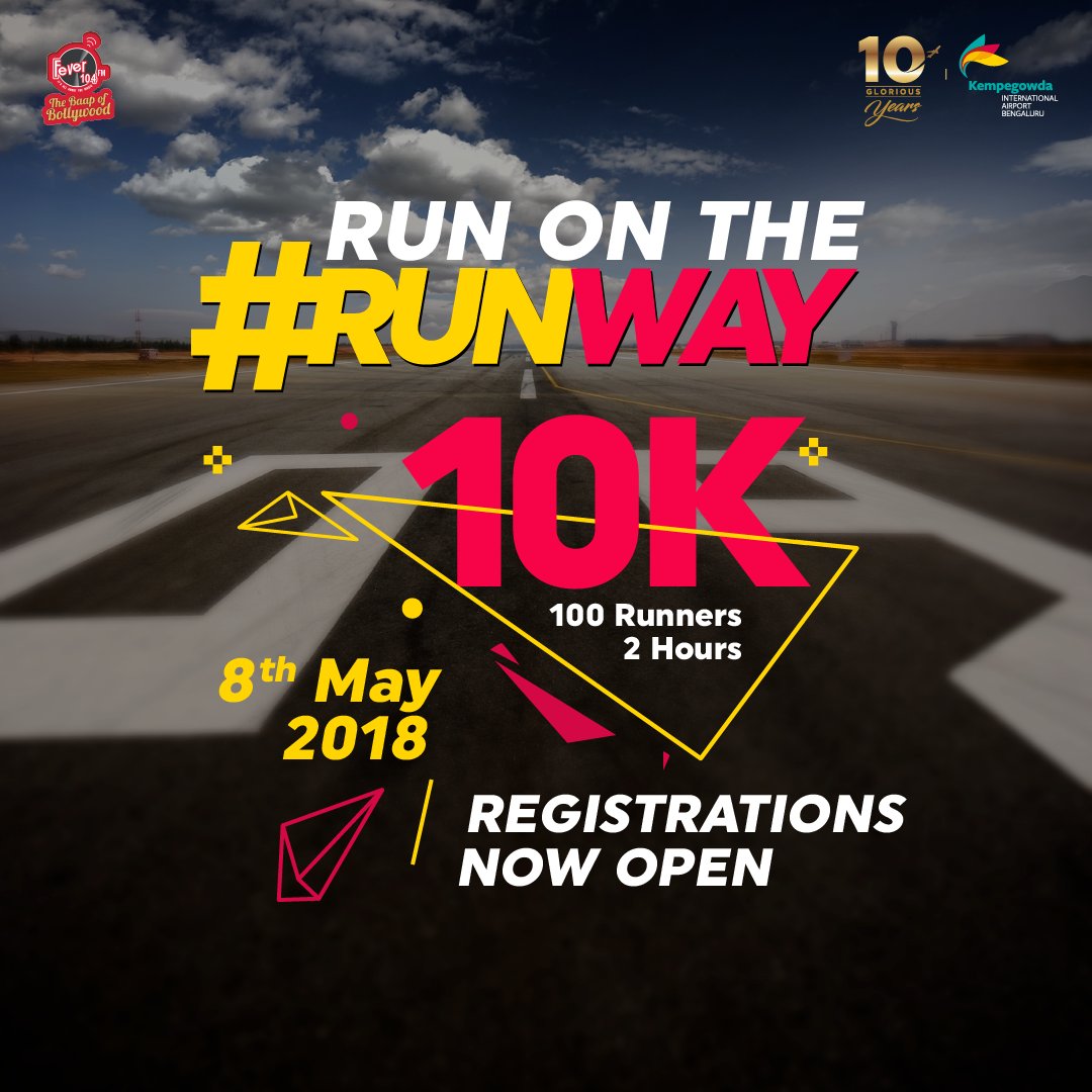 Run 10K on the Bangalore Runway! - Live from a Lounge