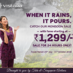 Vistara Flash Sale