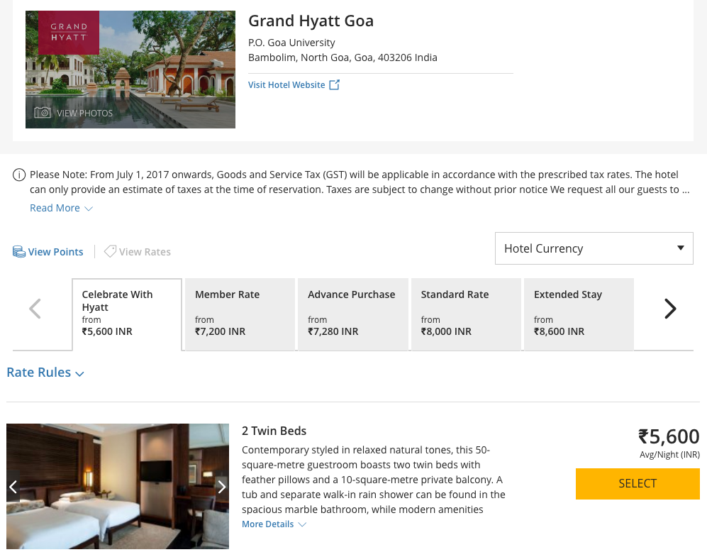 Hyatt Sale 30 discount across India through November 2018 Live from
