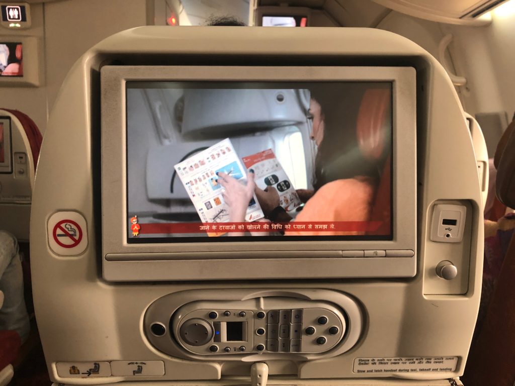 Review Air India 787 Economy Class Mumbai Delhi Live From A Lounge 2094