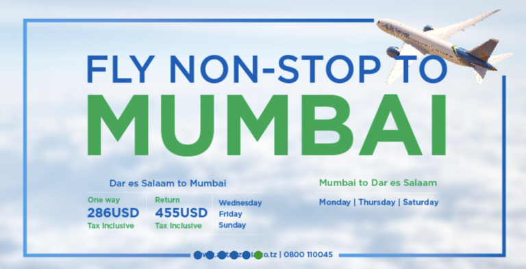 Air Tanzania (re)launches nonstop flights to Mumbai - Live from a Lounge