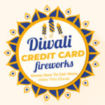 a logo for a diwali card