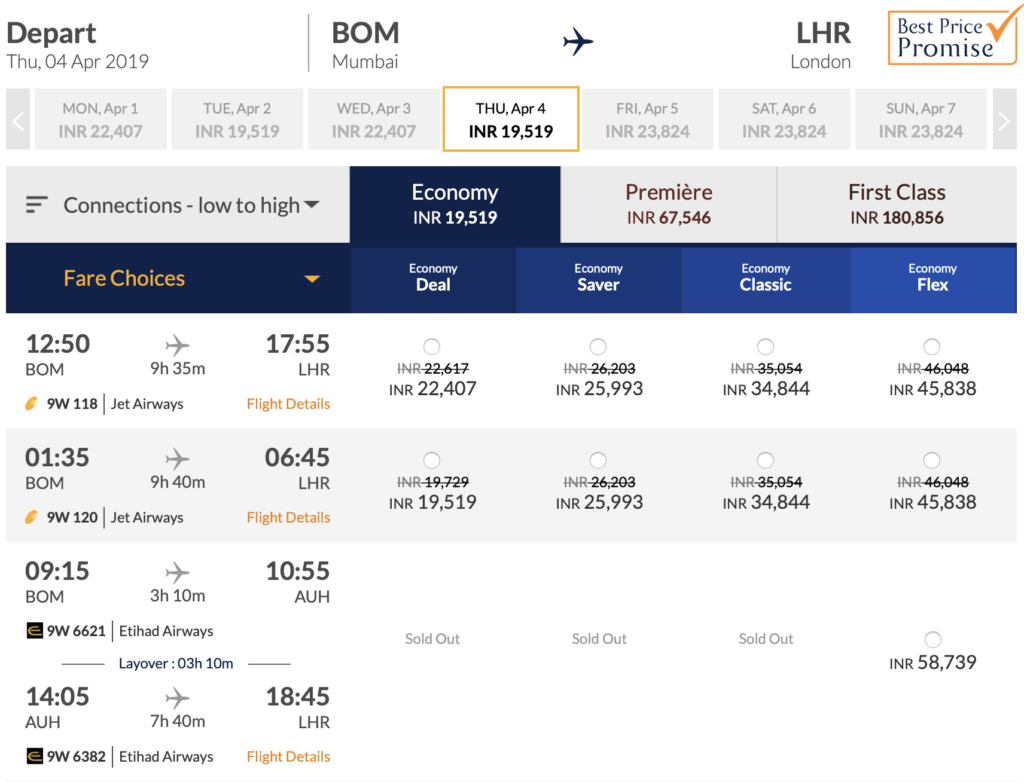 Jet Airways Mumbai to London flights cut with immediate effect - Live ...