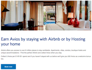 Earn British Airways Avios For Your Airbnb Stays Here On - Live From A ...