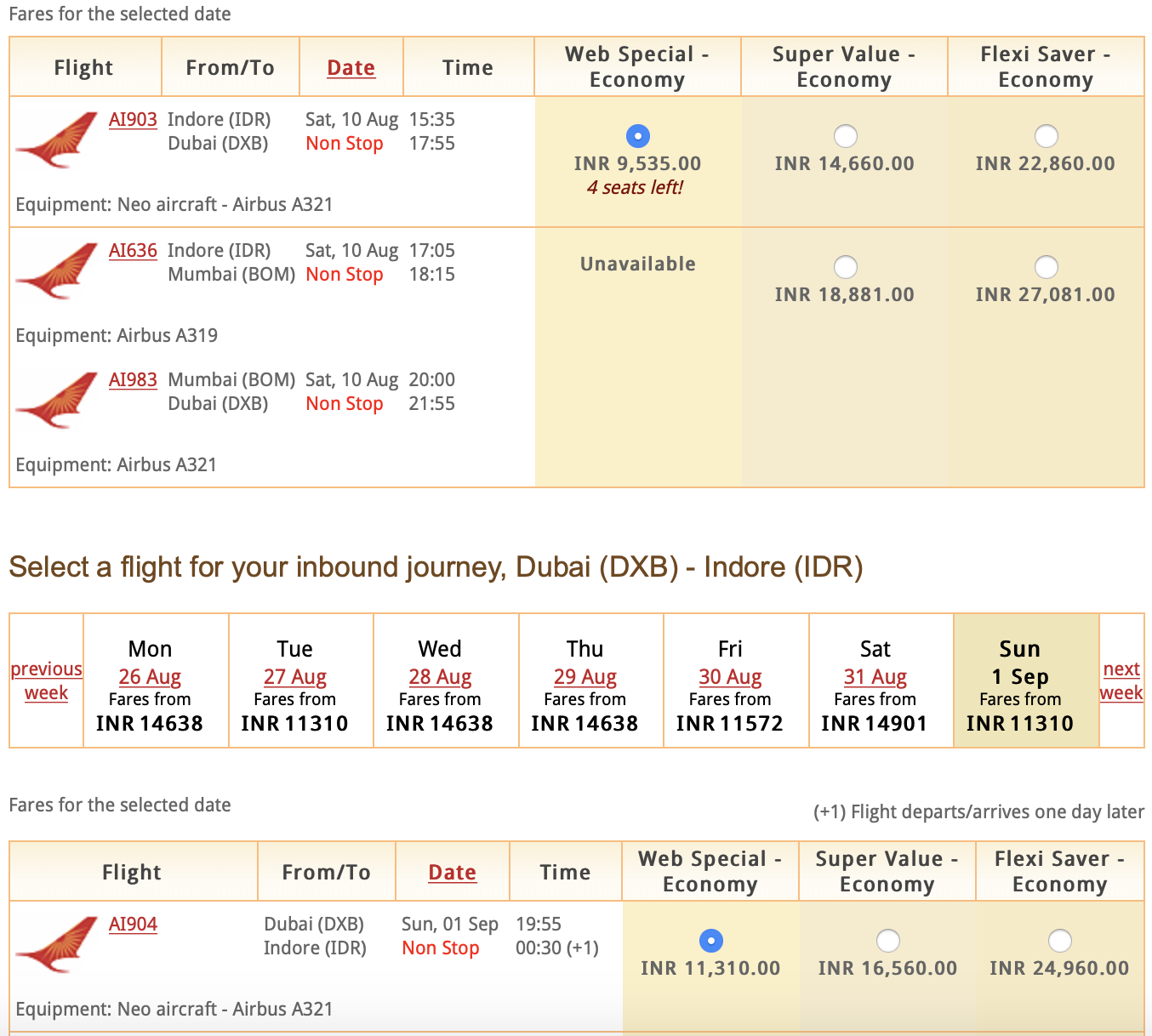 Air India adds flights to Dubai from Indore and Kolkata - Live from a ...