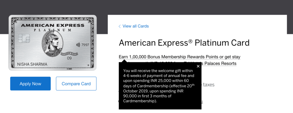 American Express Platinum Card minimum spends going up in October 2019 ...