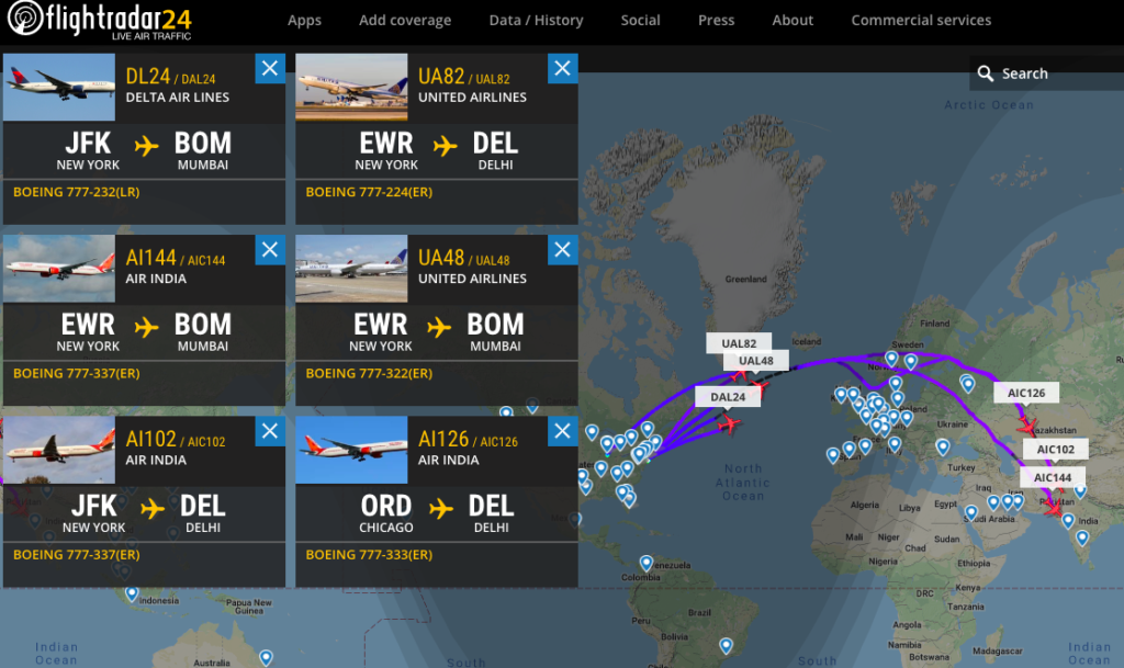 US FAA bans overflight for US Airlines in certain Middle-east air ...