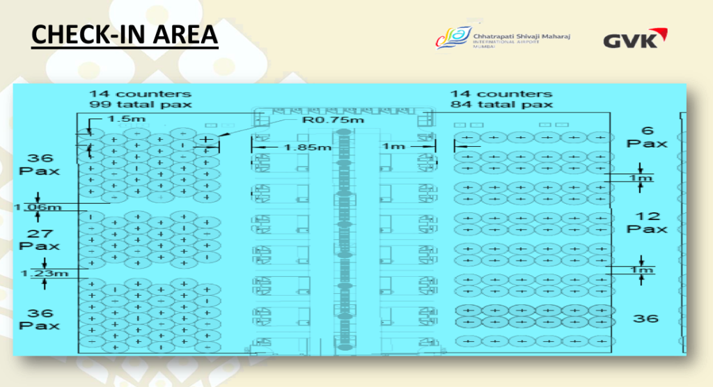 a blue paper with a diagram