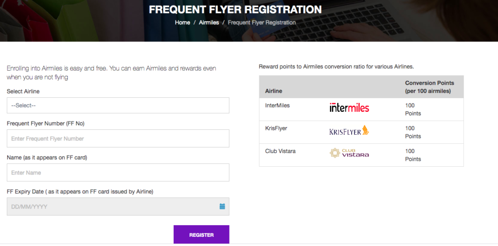 a screenshot of a computer registration form