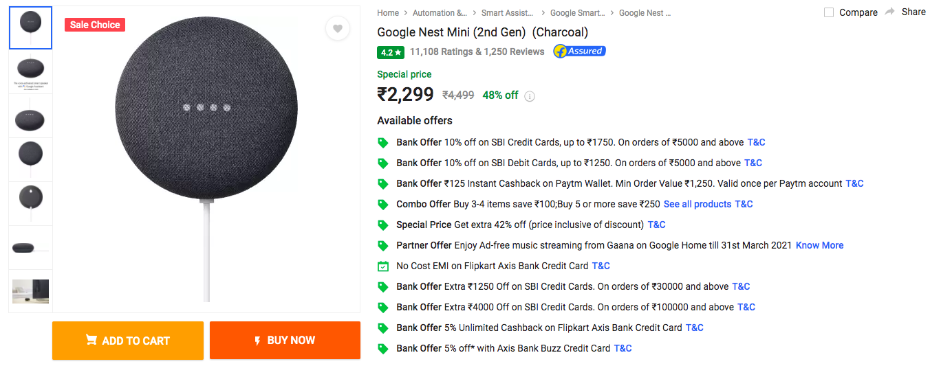 smart assist flipkart