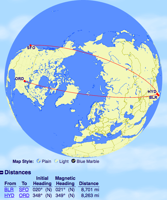 Air India San Francisco to Bangalore non stop flight launching in