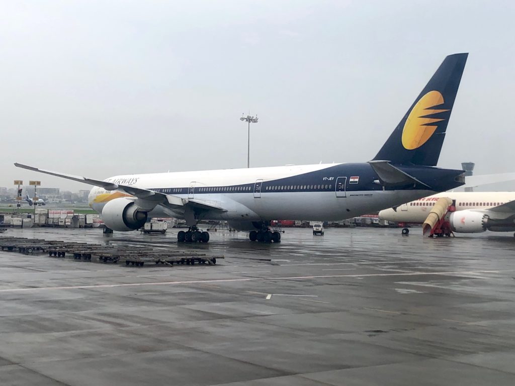 a large airplane on a tarmac