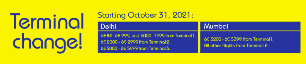 a blue and yellow rectangle with white text