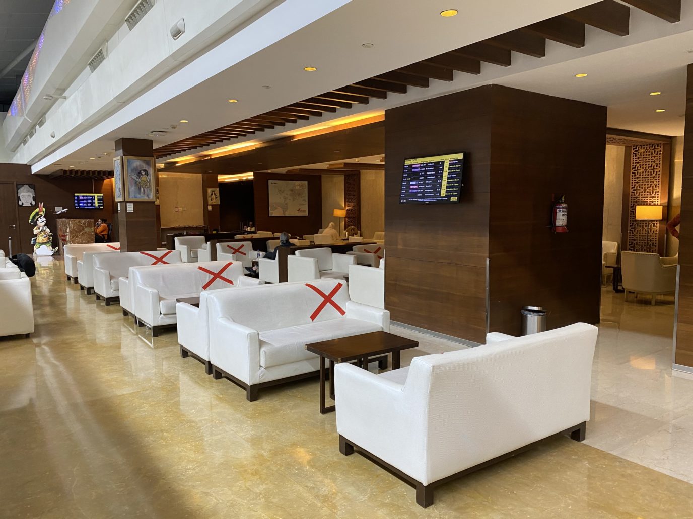 The Tata Trilogy At the Delhi Airport Terminal 3 Air India Lounge, the