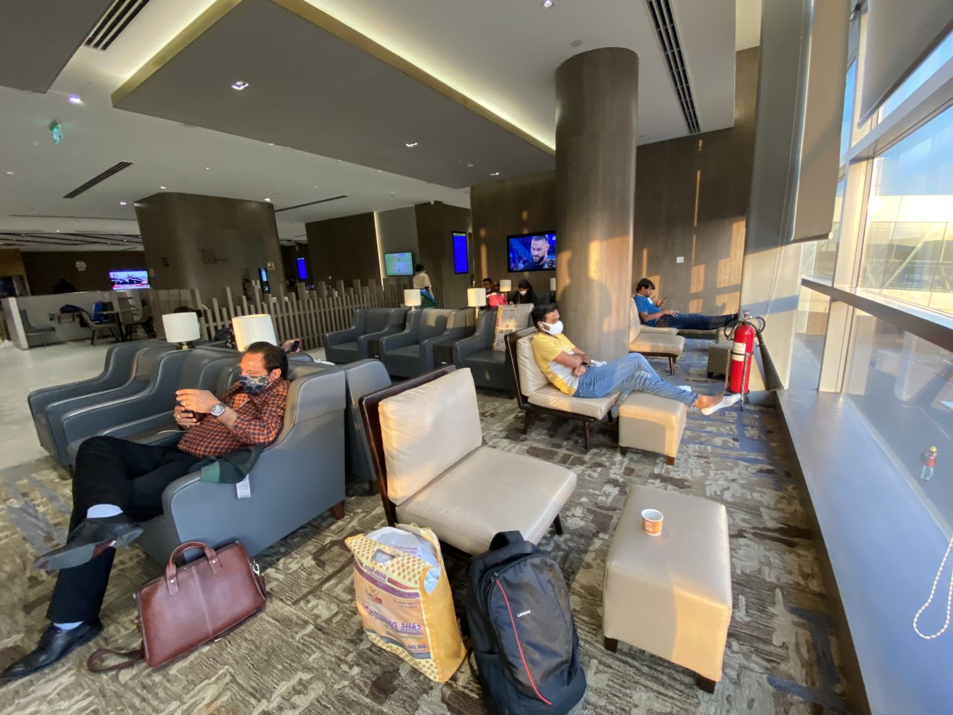 The Tata Trilogy Plaza Premium Hyderabad Airport Lounge Review Live from a Lounge