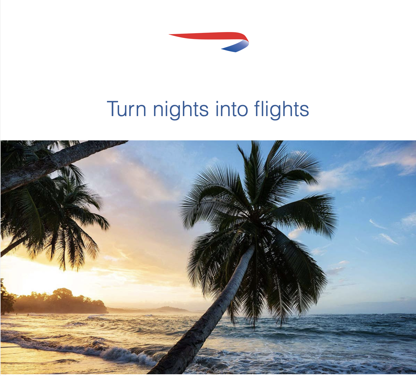 Convert Hotel Points to British Airways Avios with 25 Bonus Live
