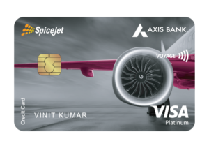 a credit card with a jet engine and credit card