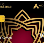 a credit card with a logo