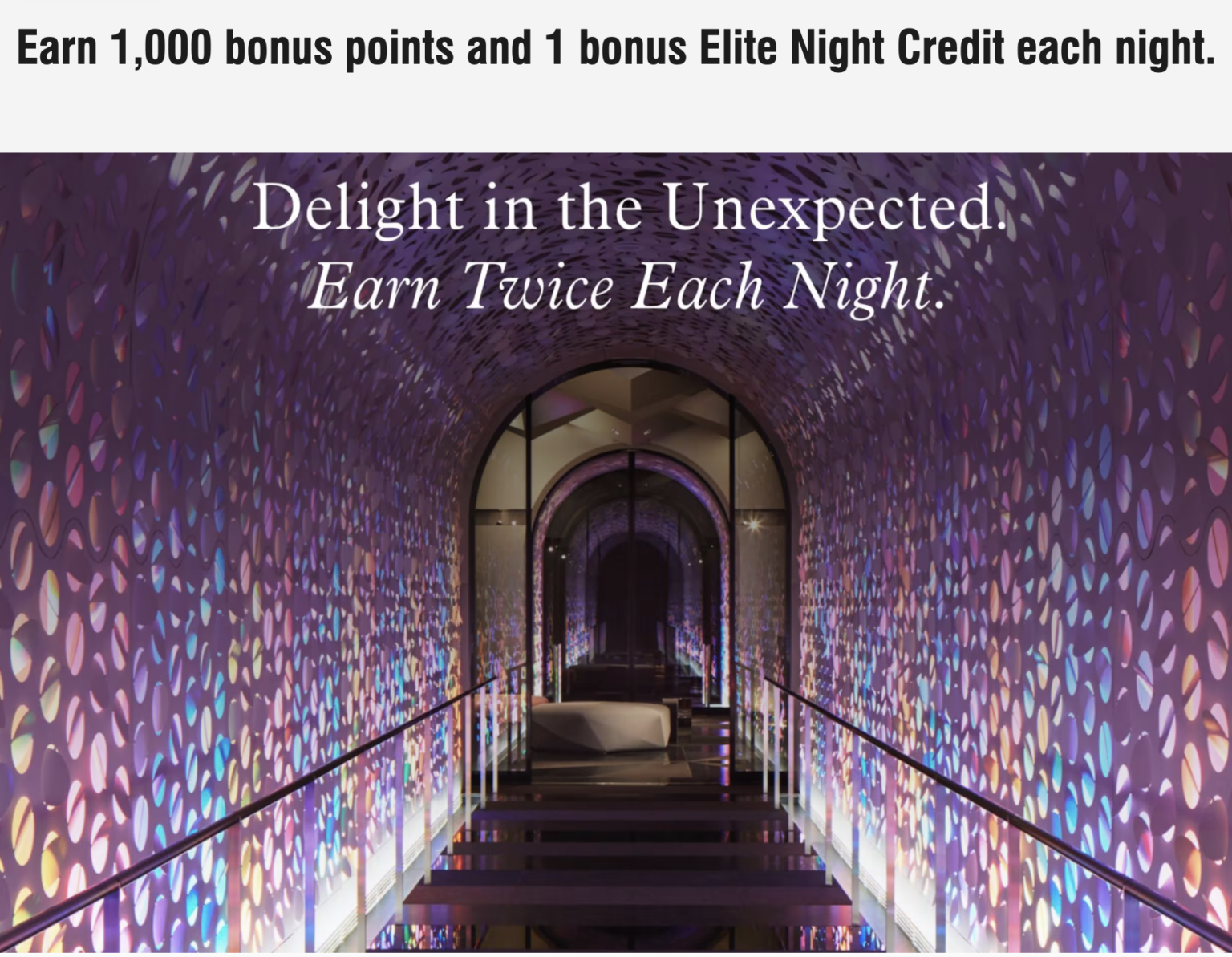 Now Live Marriott’s First Global Promotion for 2023. Earn Double Elite