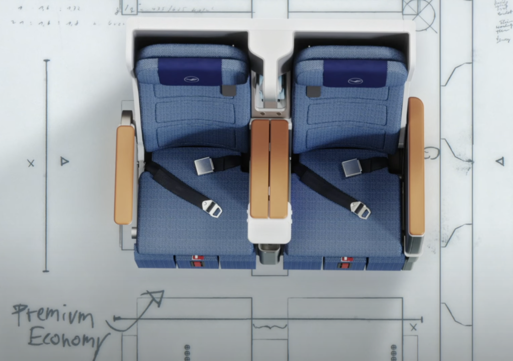 a seat with a seat belt