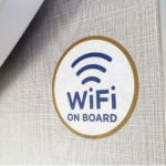 a wifi sign on a wall
