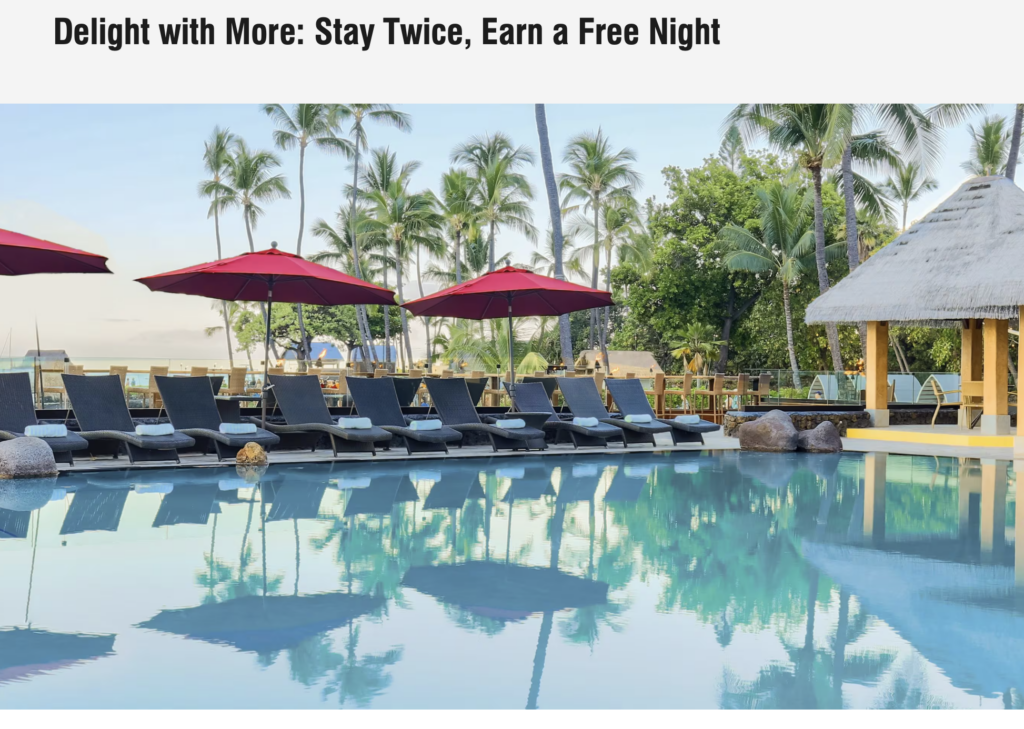 Marriott rolls out new promotion one free night after two stays