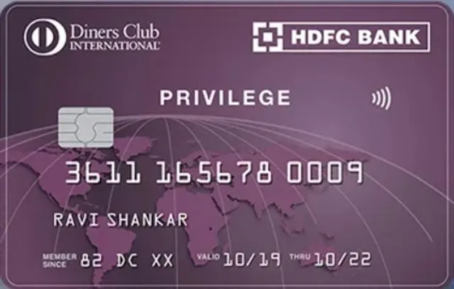 HDFC Diners Club Privilege Credit Card Set For Big Devaluation Live HDFC Diners Club Privilege Credit Card Set For Big Devaluation Live