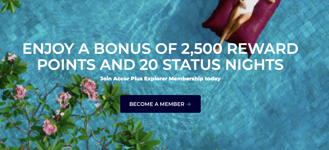 Redeem Accor ALL Points for Accor Plus Membership (or earn bonus points