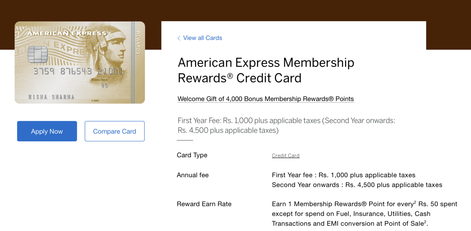 Amex India’s festive offer: Give or get a Card via the Member-Get ...