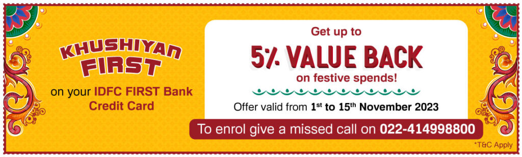 a yellow and red coupon with text