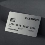 a credit card on a grey surface