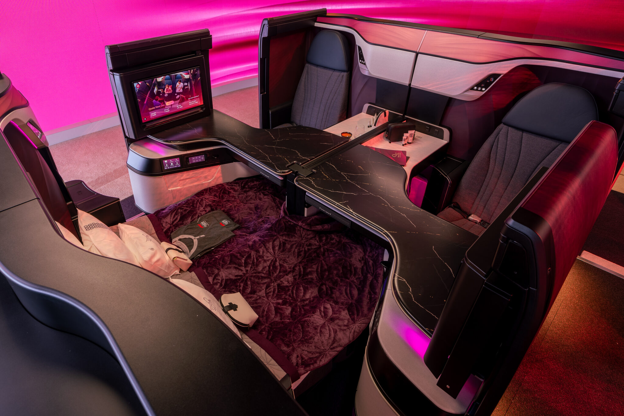 Qatar Airways introduces the Qsuite Next Gen – Live from a Lounge