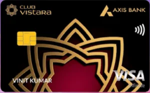 a credit card with a logo