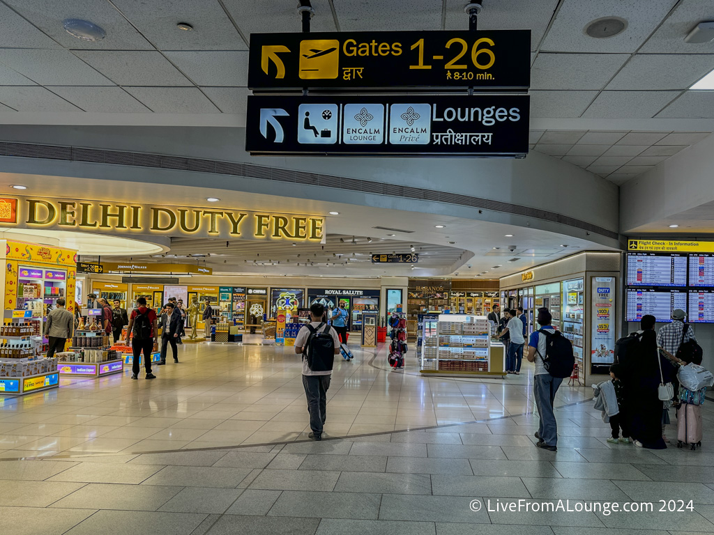 people in a large airport