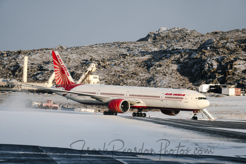 a large airplane on a runway