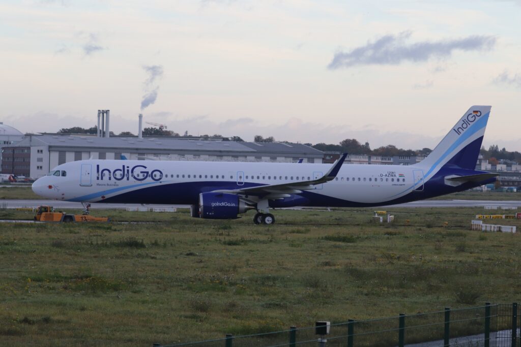 a large airplane on a runway