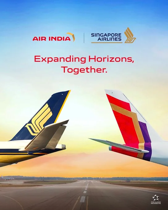 Air India and Singapore Airlines deepen Codeshare Partnership as