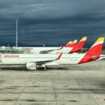 airplanes on the tarmac