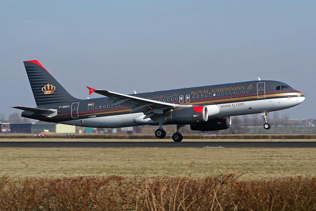 a plane taking off from a runway