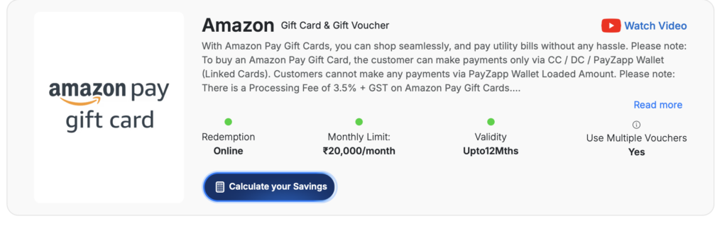a screenshot of a gift voucher