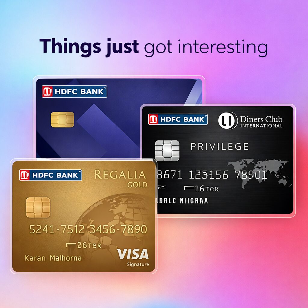 tier credit cards: BizPower, Diners Club Privilege and Regalia Gold. Some Good, Some Very Good.